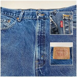 Y2K Levi's 517 38x30 (37x30) Jeans Mens Bootcut Medium Wash Mexico